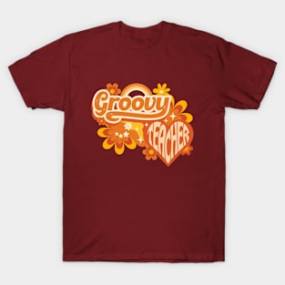 Groovy Teacher T-Shirt